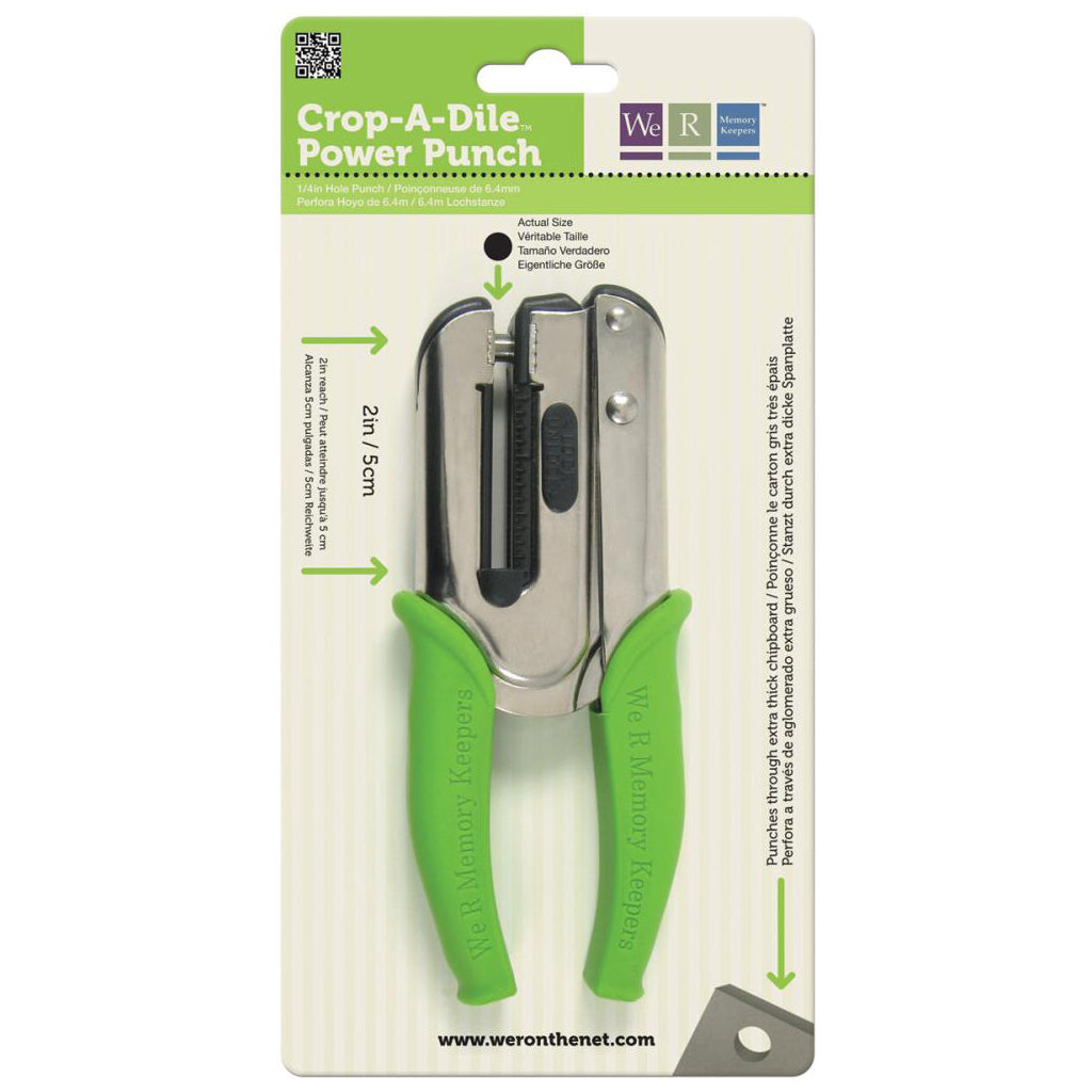 WE R MEMORY KEEPERS Crop a Dile Perforación 6.25 mm / .25"