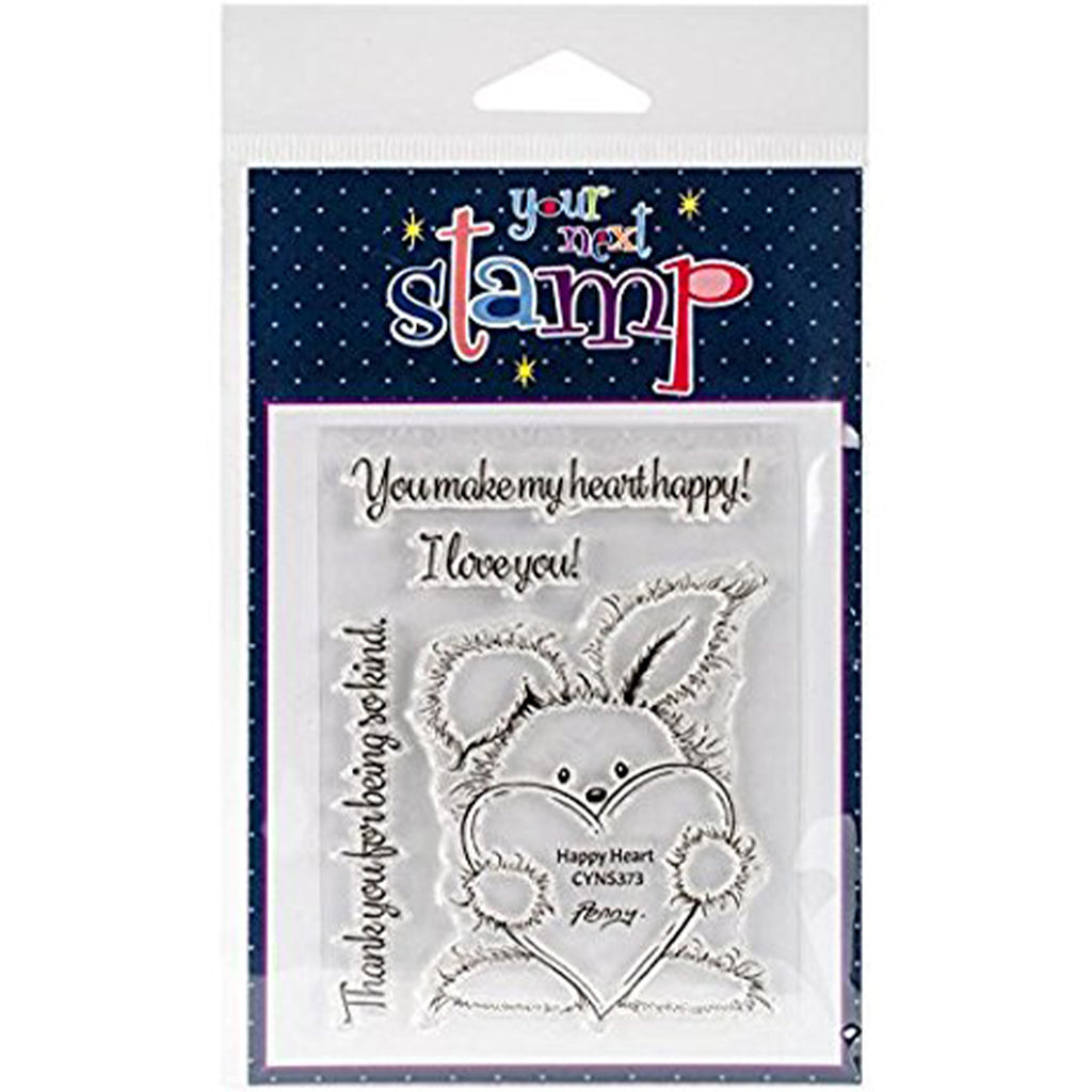 YOUR NEXT STAMP Sello - Happy Heart