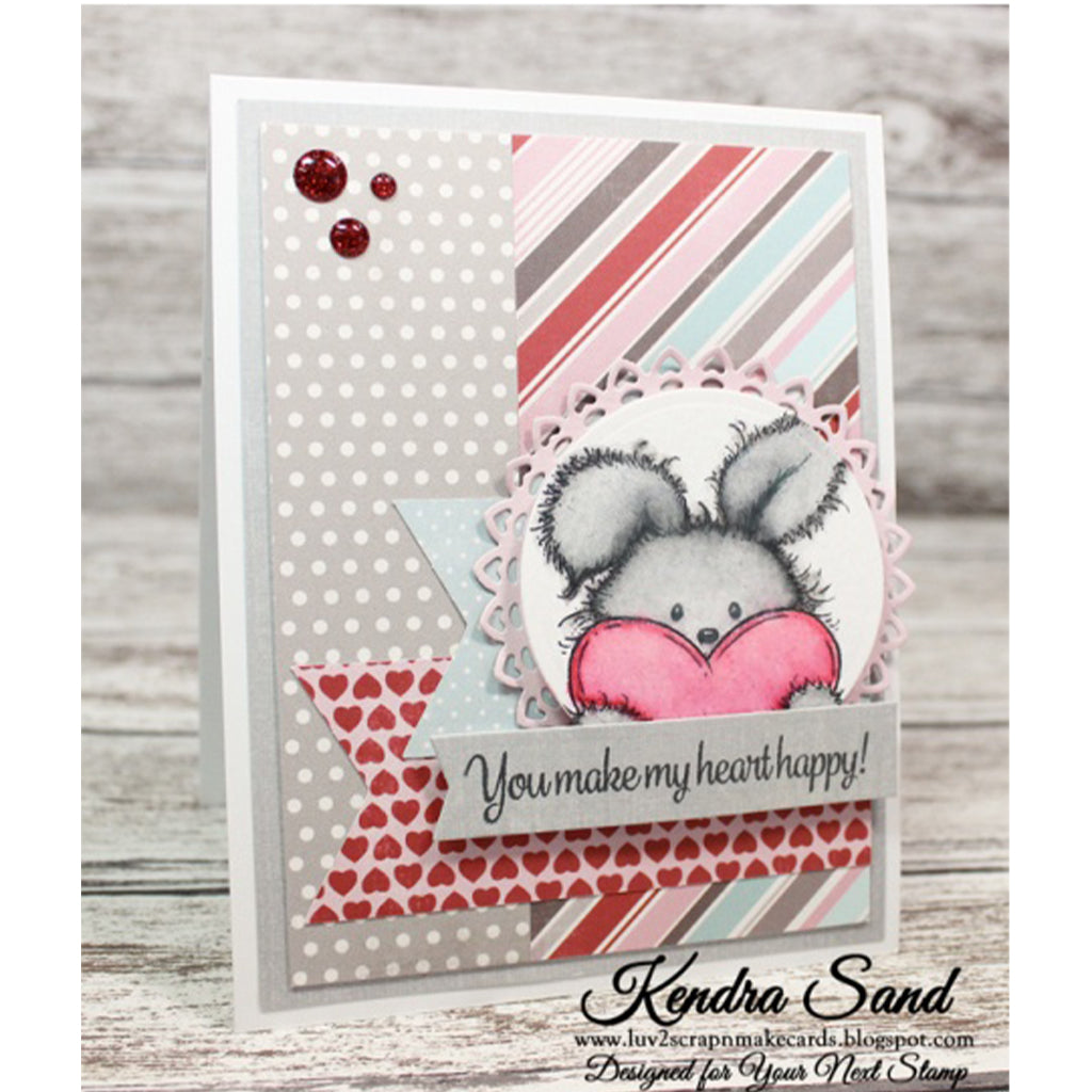 YOUR NEXT STAMP Sello - Happy Heart