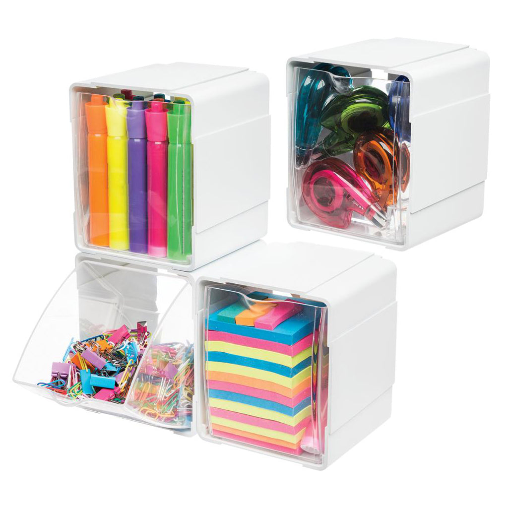 DEFLECTO Organizador con 4 Compartimentos
