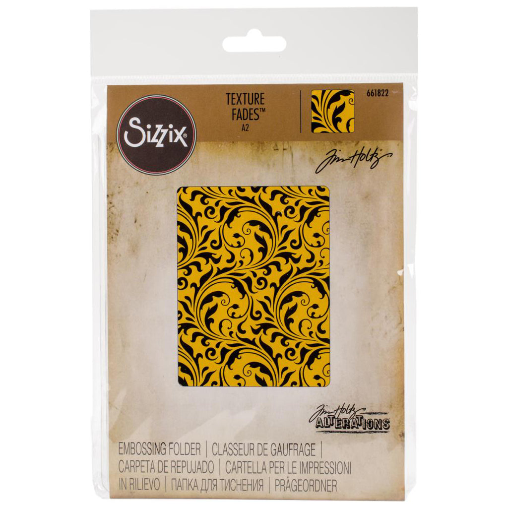 SIZZIX - TIM HOLTZ Carpeta de Embossing Florecer