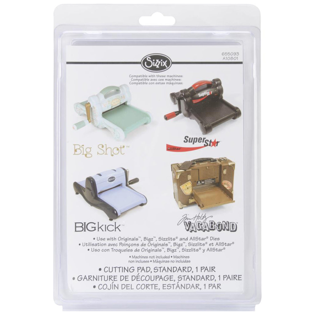SIZZIX Acrílicos para Big Shot Transparentes