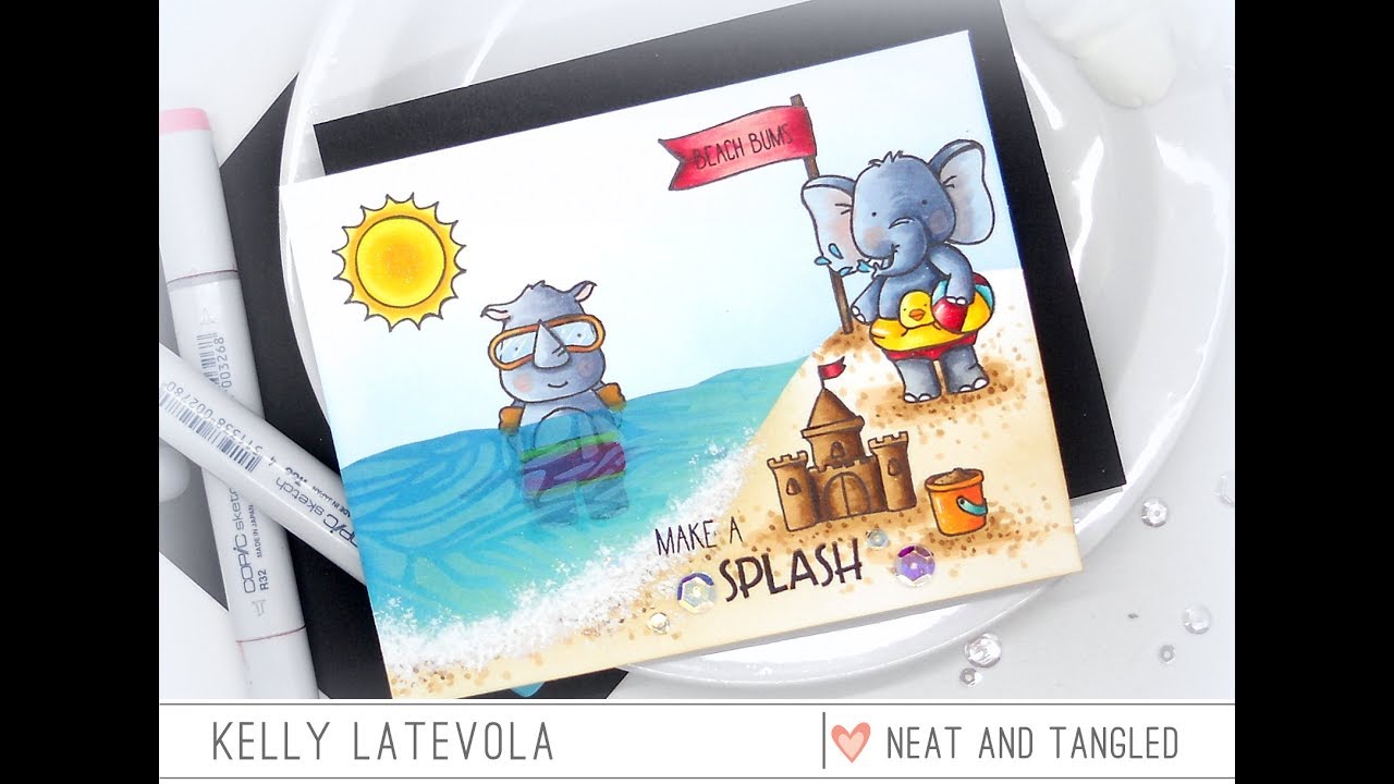 NEAT & TANGLED Sello y Suaje - Beach Day