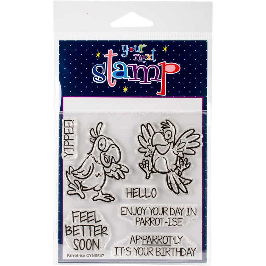 YOUR NEXT STAMP Sello - Parrot  Ise
