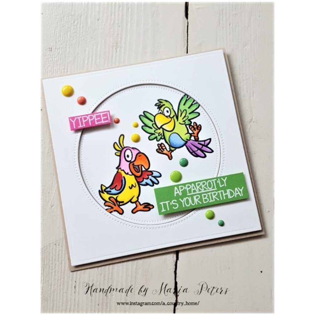 YOUR NEXT STAMP Sello - Parrot  Ise