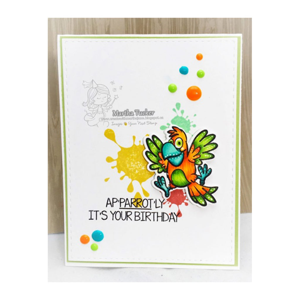 YOUR NEXT STAMP Sello - Parrot  Ise
