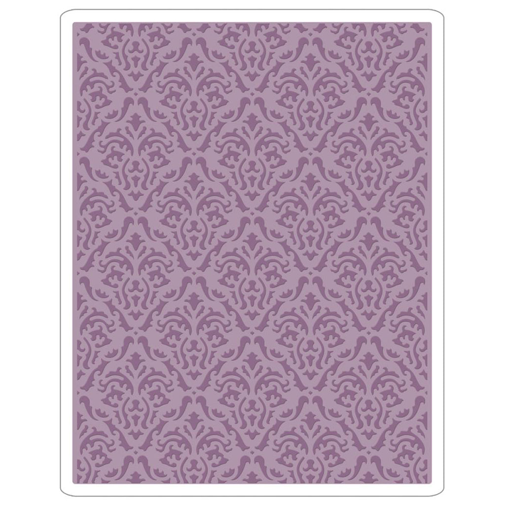 SIZZIX - TIM HOLTZ Carpeta de Embossing Damasco