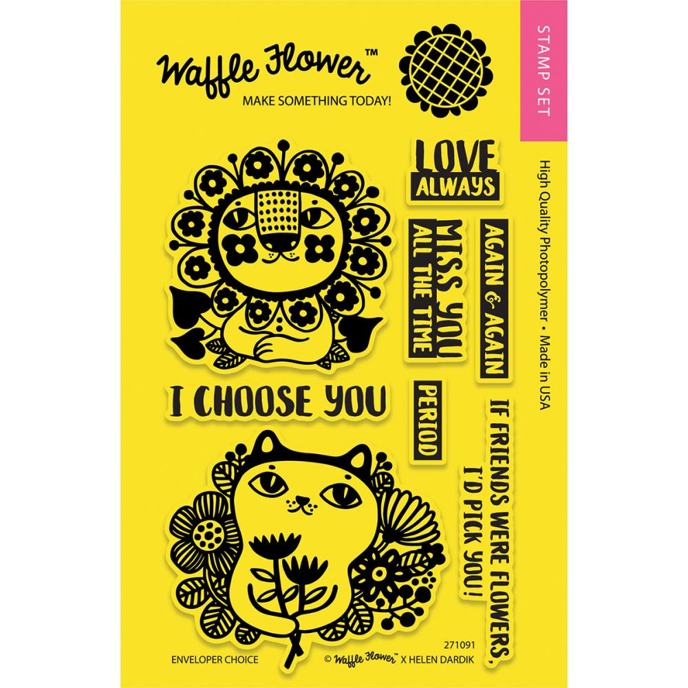 WAFFLE FLOWER Sello - Enveloper Choice