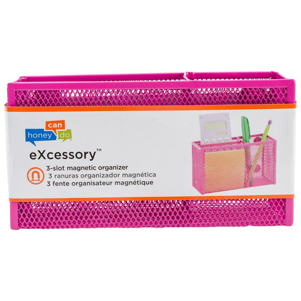 HONEY CAN DO Organizador Metálico de 3 Ranuras