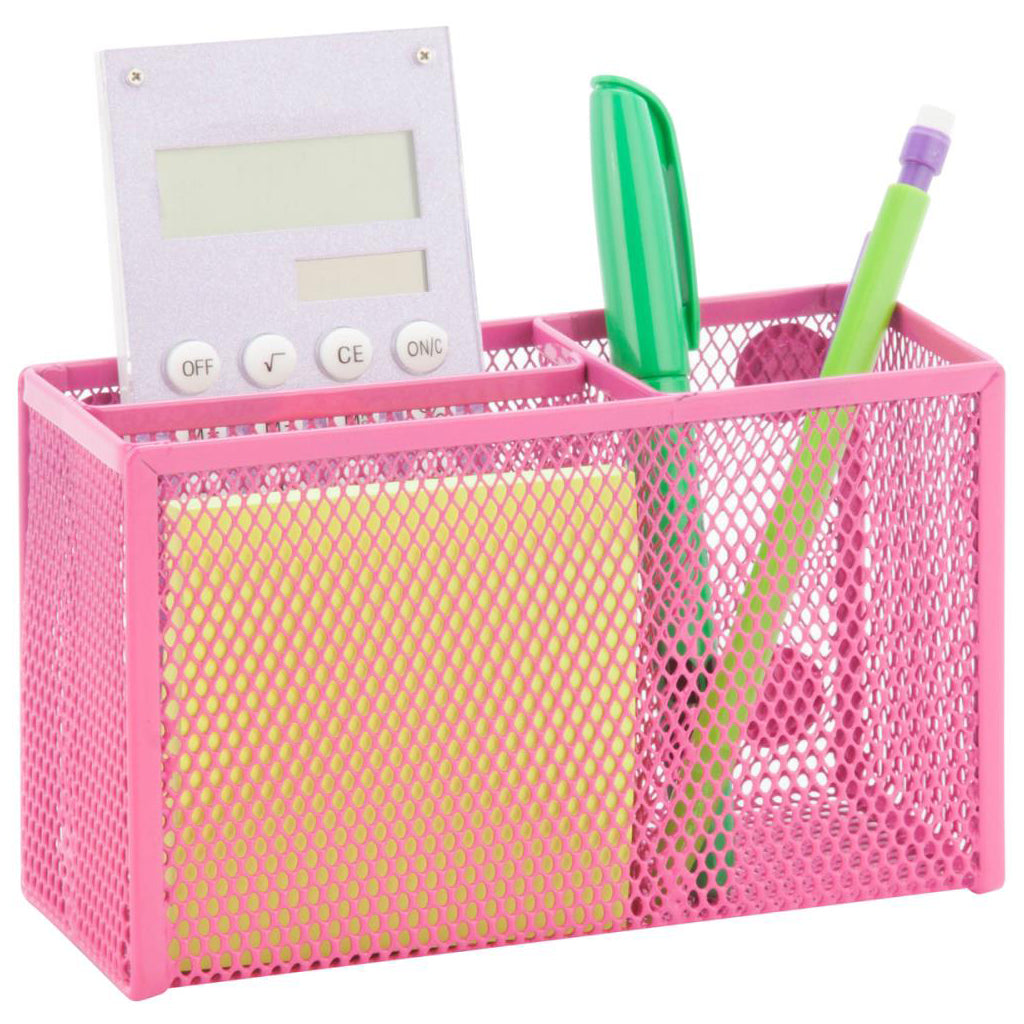 HONEY CAN DO Organizador Metálico de 3 Ranuras