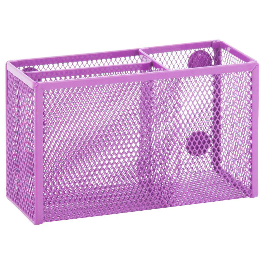 HONEY CAN DO Organizador Metálico de 3 Ranuras