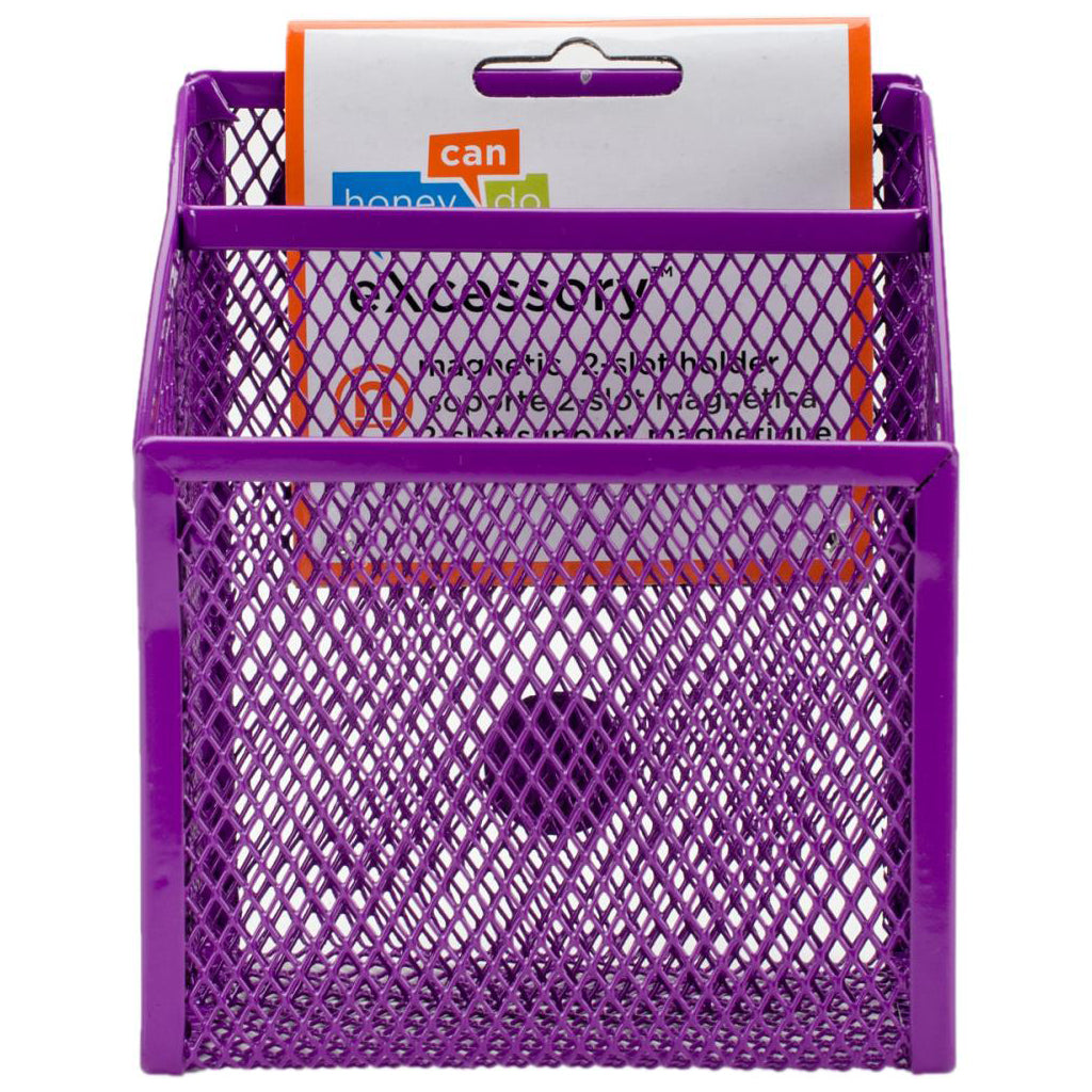 HONEY CAN DO Organizador Metálico de 2 Ranuras