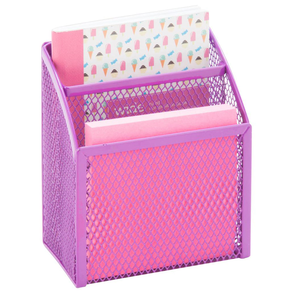 HONEY CAN DO Organizador Metálico de 2 Ranuras