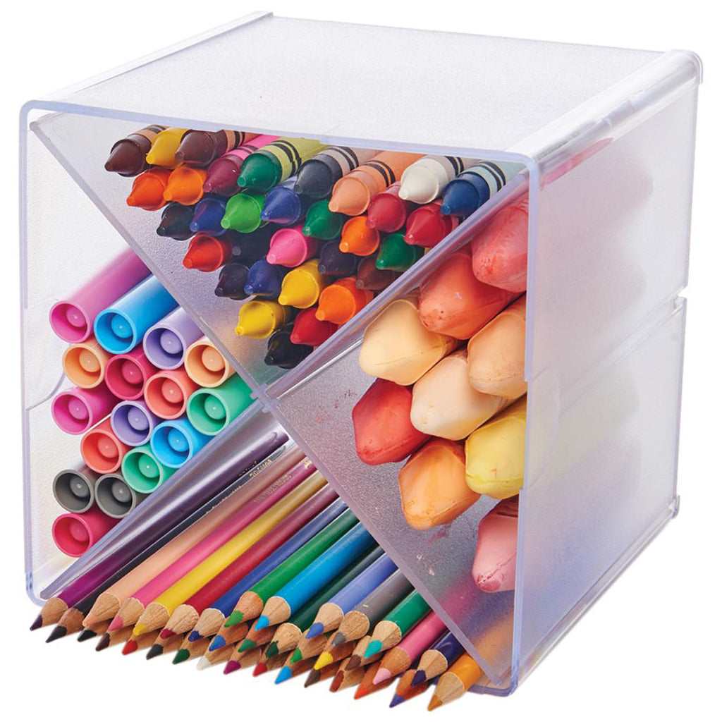 DEFLECTO Organizador X Transparente Apliable