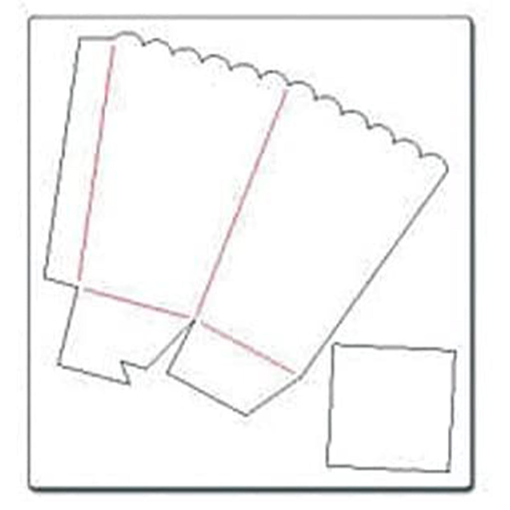 SIZZIX Troquel de Almohadilla para Bigz Pro Pop Corn Shape