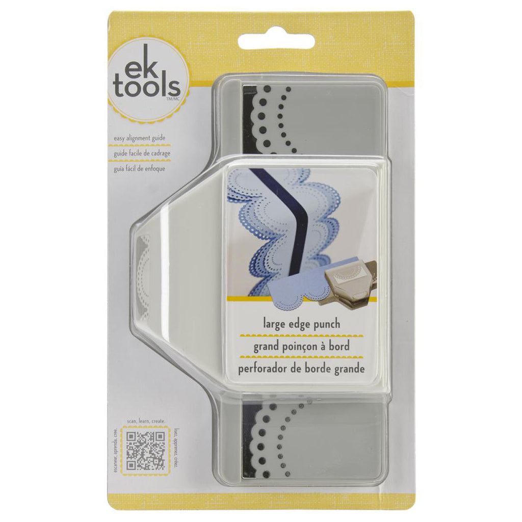 EK TOOLS Perforadora de Borde Grande Dotted Scallop