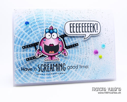 YOUR NEXT STAMP Sello - Silly Monsters 2