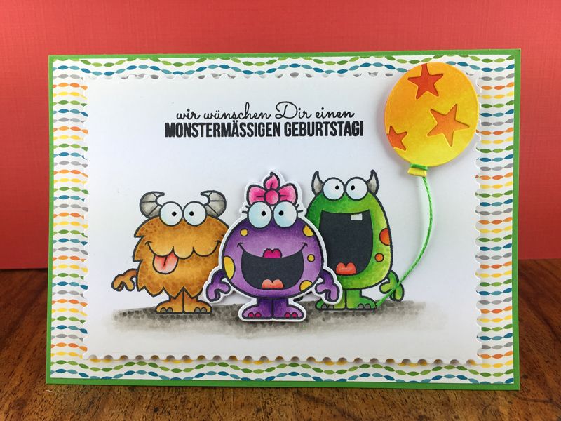 YOUR NEXT STAMP Sello - Silly Monsters 2