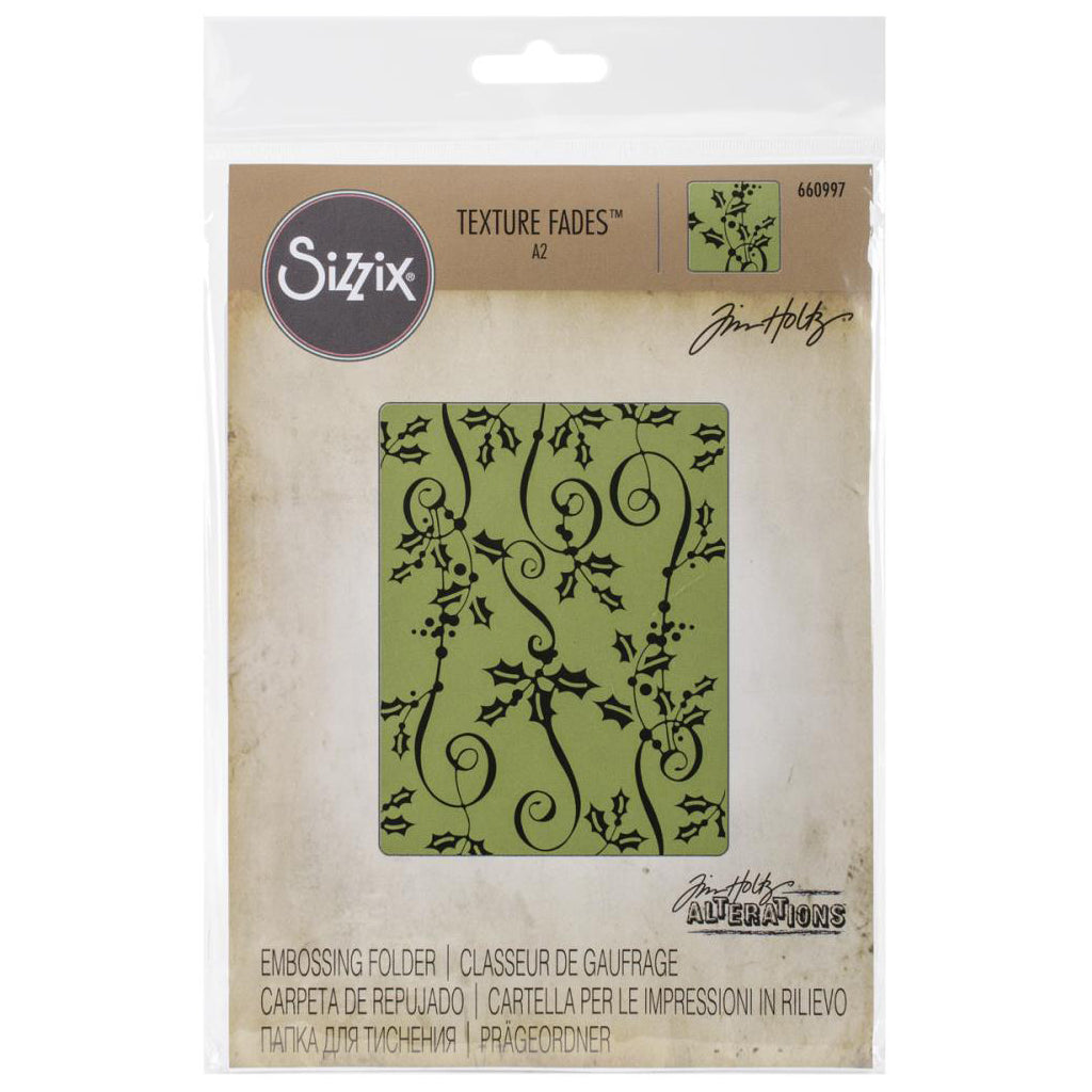 SIZZIX - TIM HOLTZ Carpeta de Embossing Cinta Sagrada