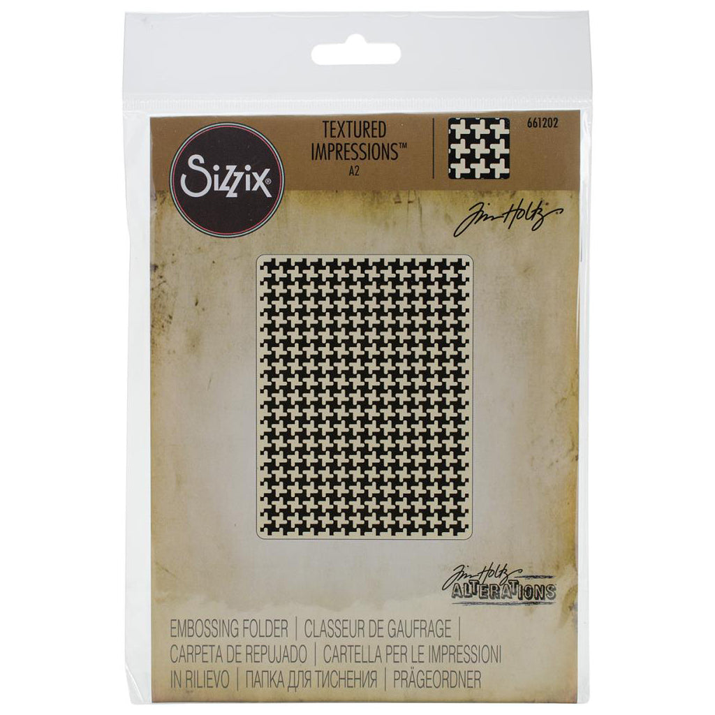SIZZIX - TIM HOLTZ Carpeta de Embossing Molinete