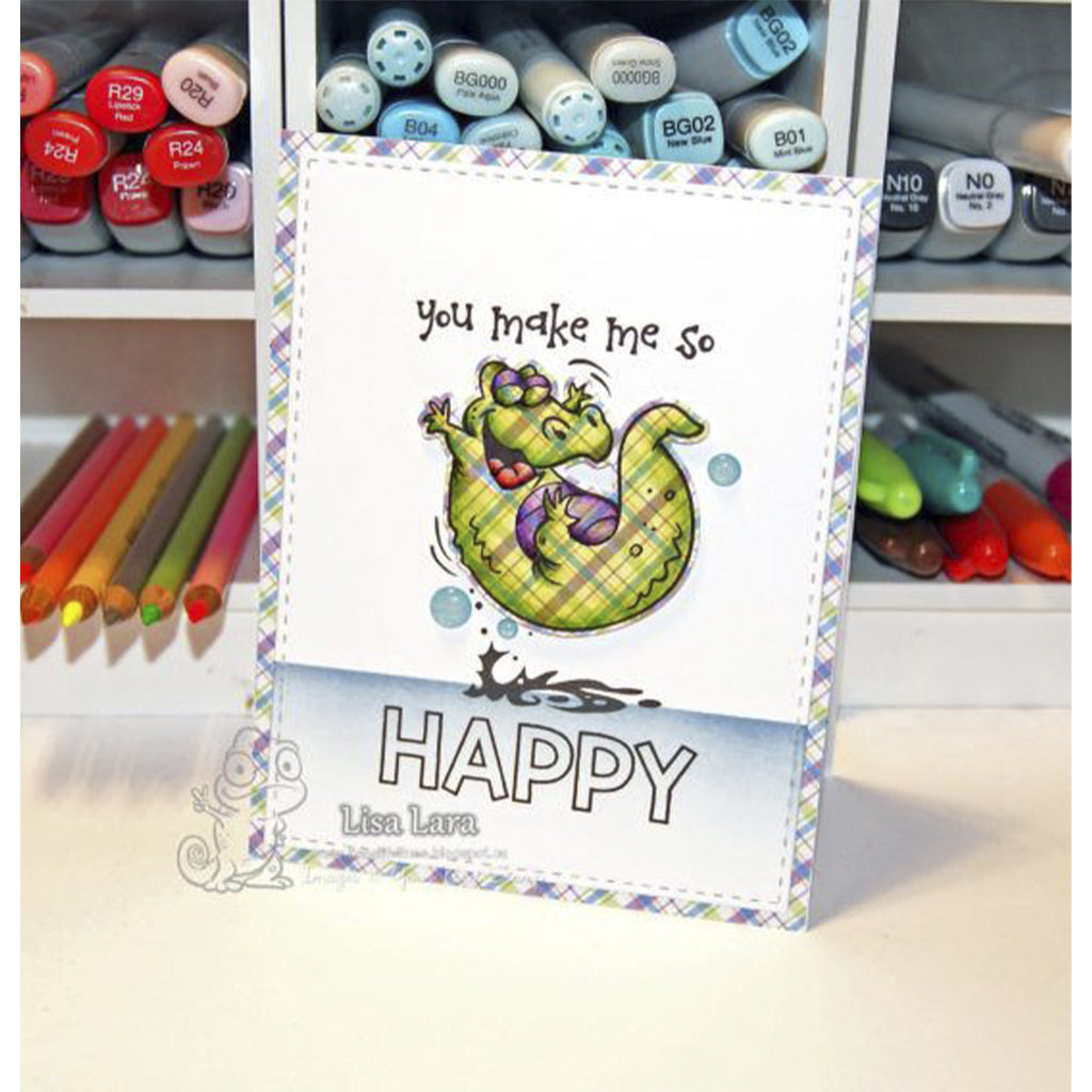 YOUR NEXT STAMP Sello y Suaje - So Happy for you