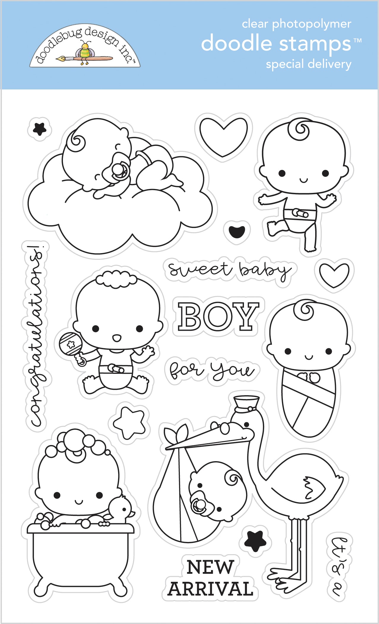 DOODLEBUG Sello - Special Delivery