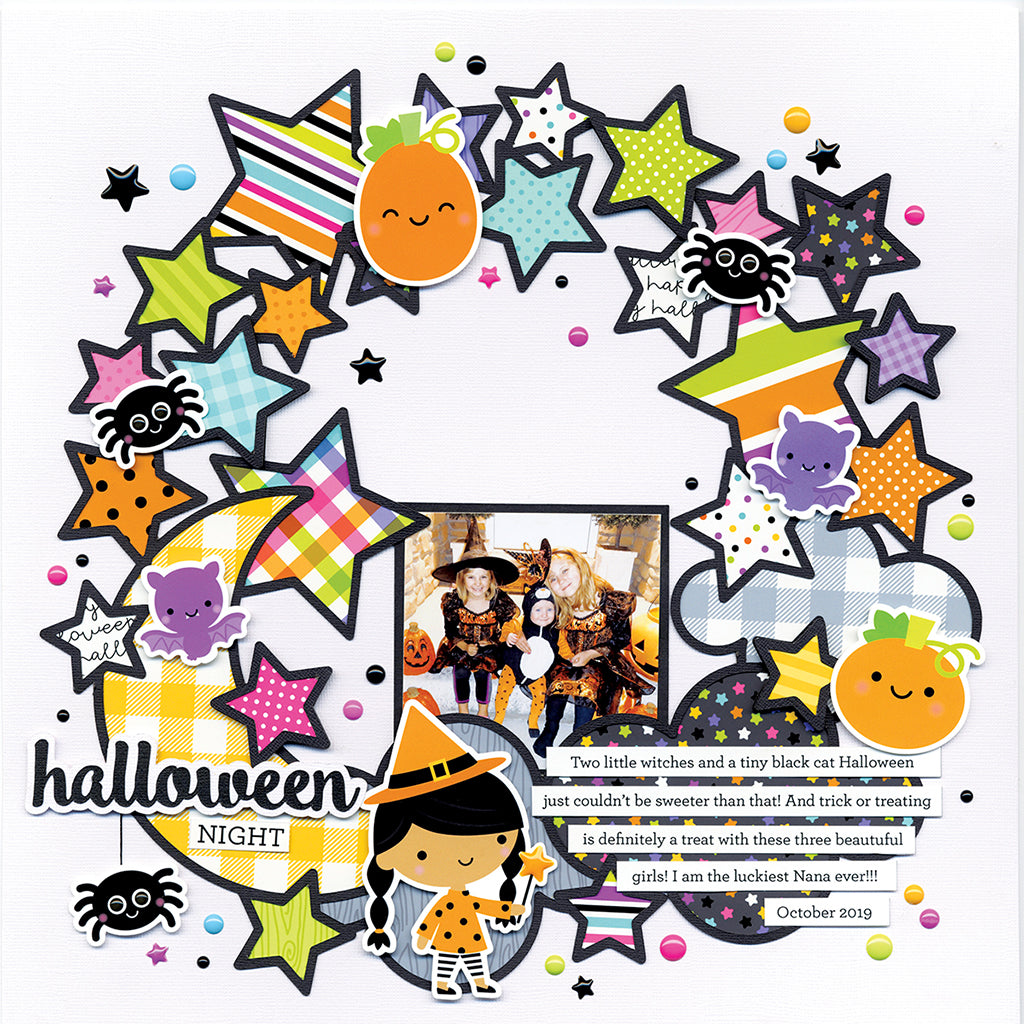 DOODLEBUG Block de Papeles Estampados 12x12" Colección Ghost Town