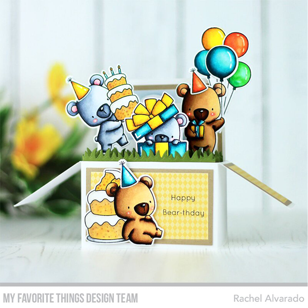 MY FAVORITE THINGS Sello - Bear Special Birthday