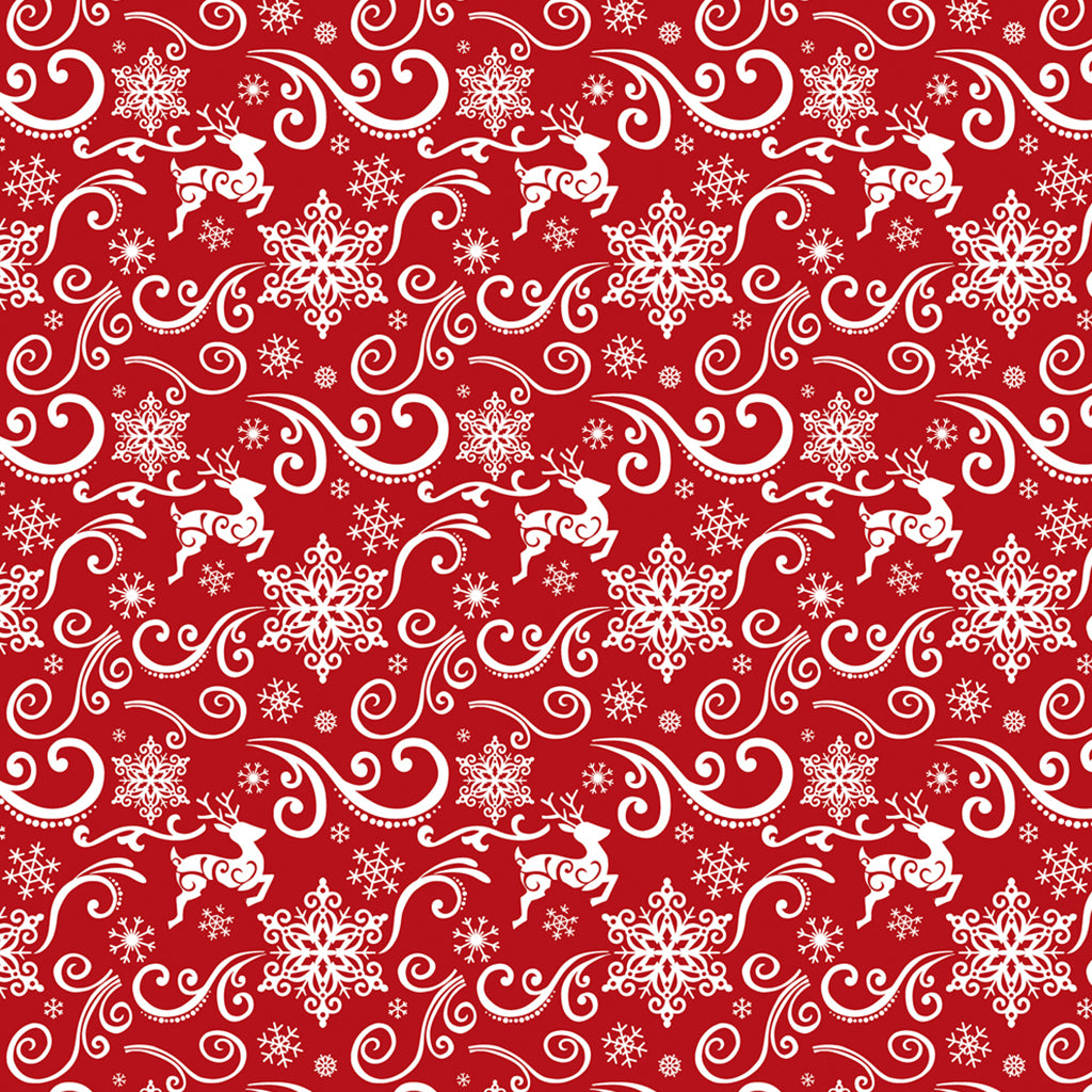 ECHO PARK Papel Estampado doble cara 12x12" Colección Celebrate Christmas No Peking