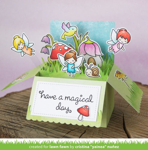 LAWN FAWN Sello y Suaje - Fairy Friends