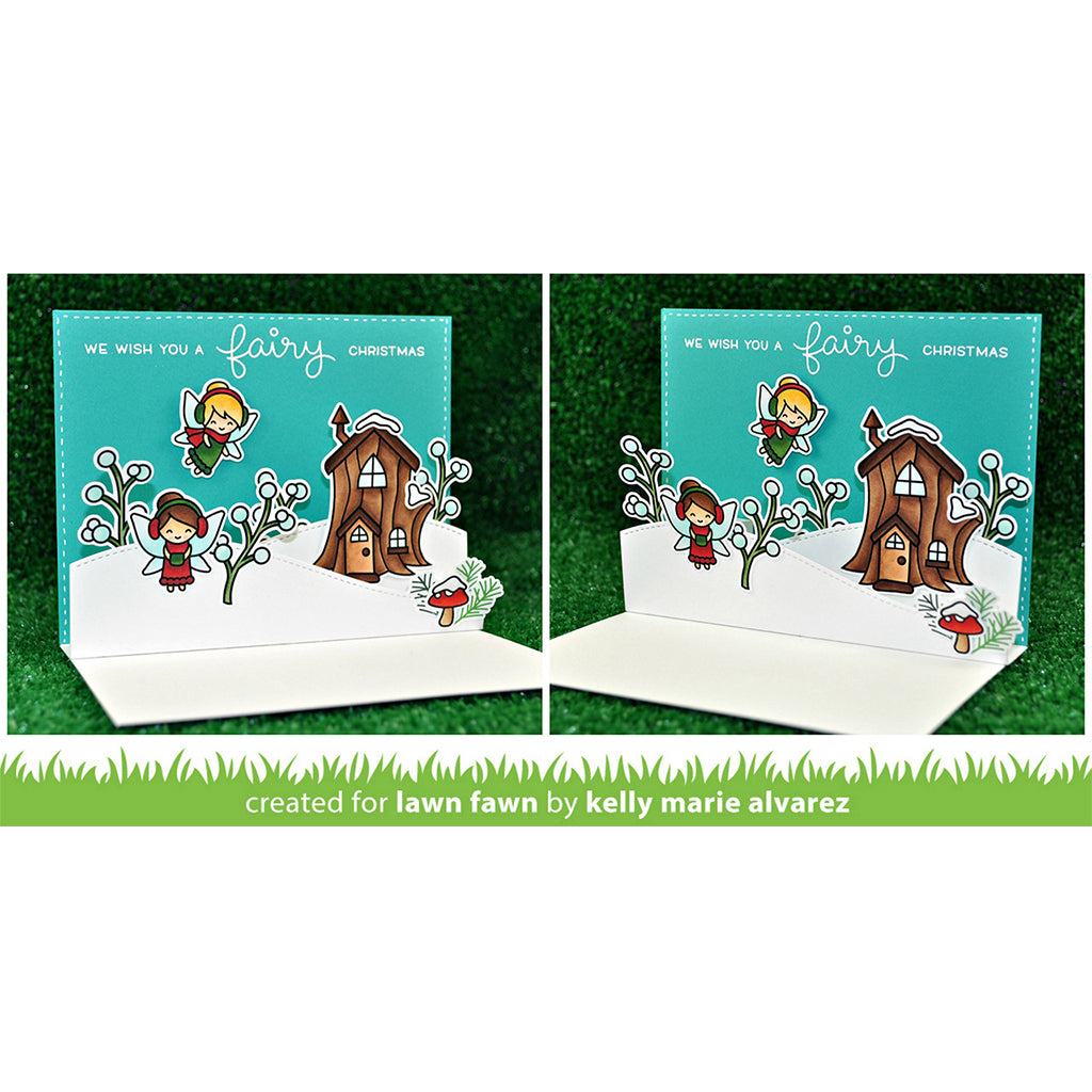 LAWN FAWN Sello - Frosty Fairy Friends