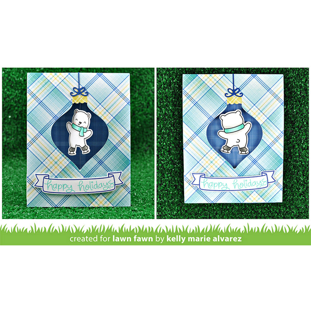 LAWN FAWN Sello - Beary Happy Holidays