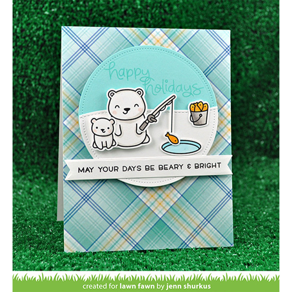 LAWN FAWN Sello - Beary Happy Holidays