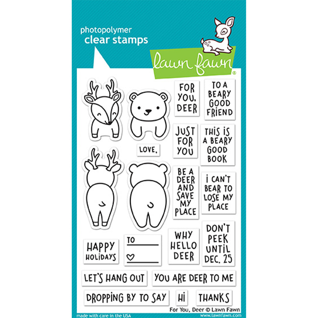 LAWN FAWN Sello - For your Deer