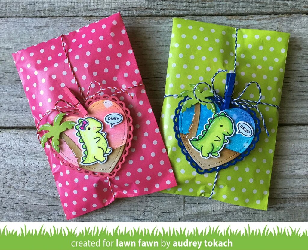 LAWN FAWN Suaje - Outside In Stitched Heart