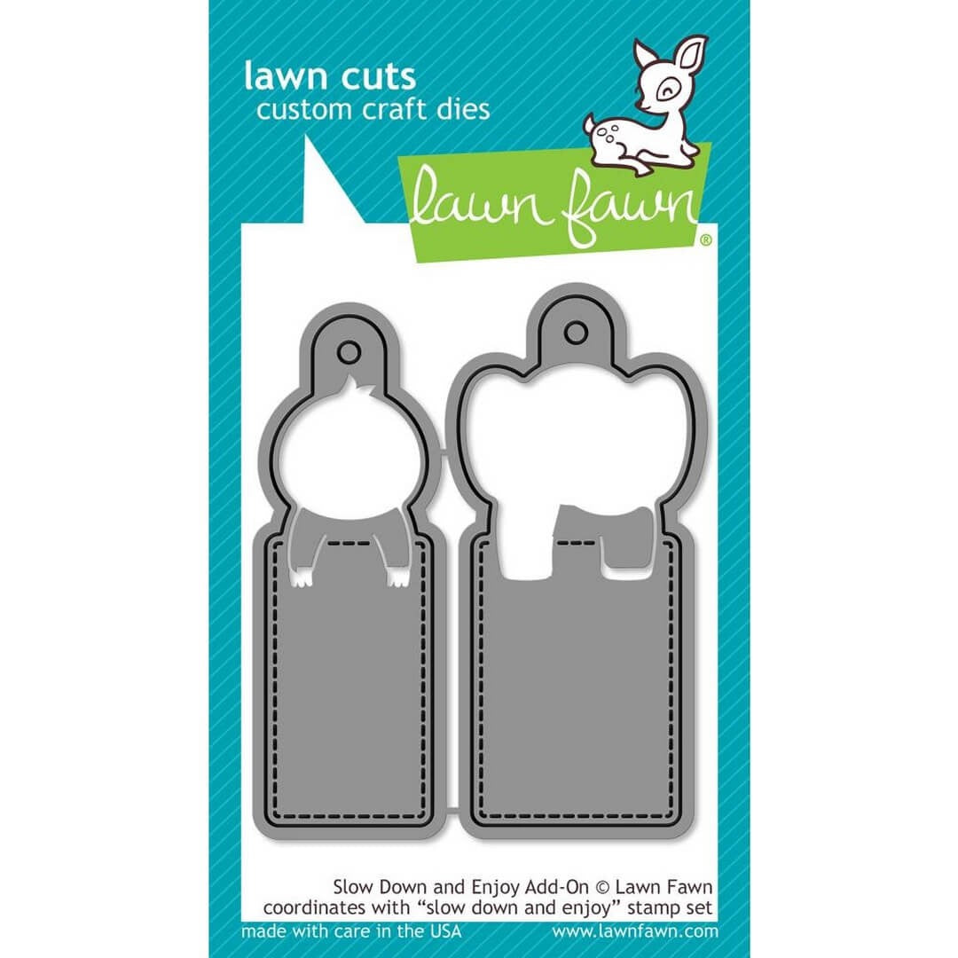 LAWN FAWN Sello y Suaje - Slow down & enjoy A
