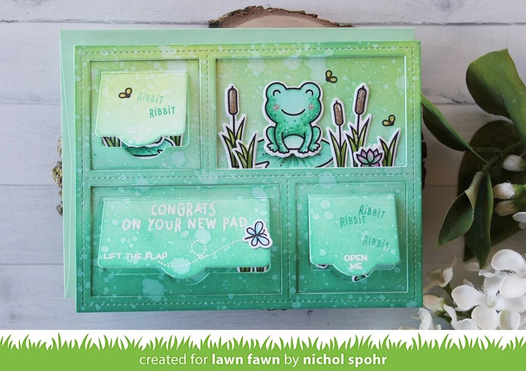 LAWN FAWN Suaje - Peekaboo Backdrop