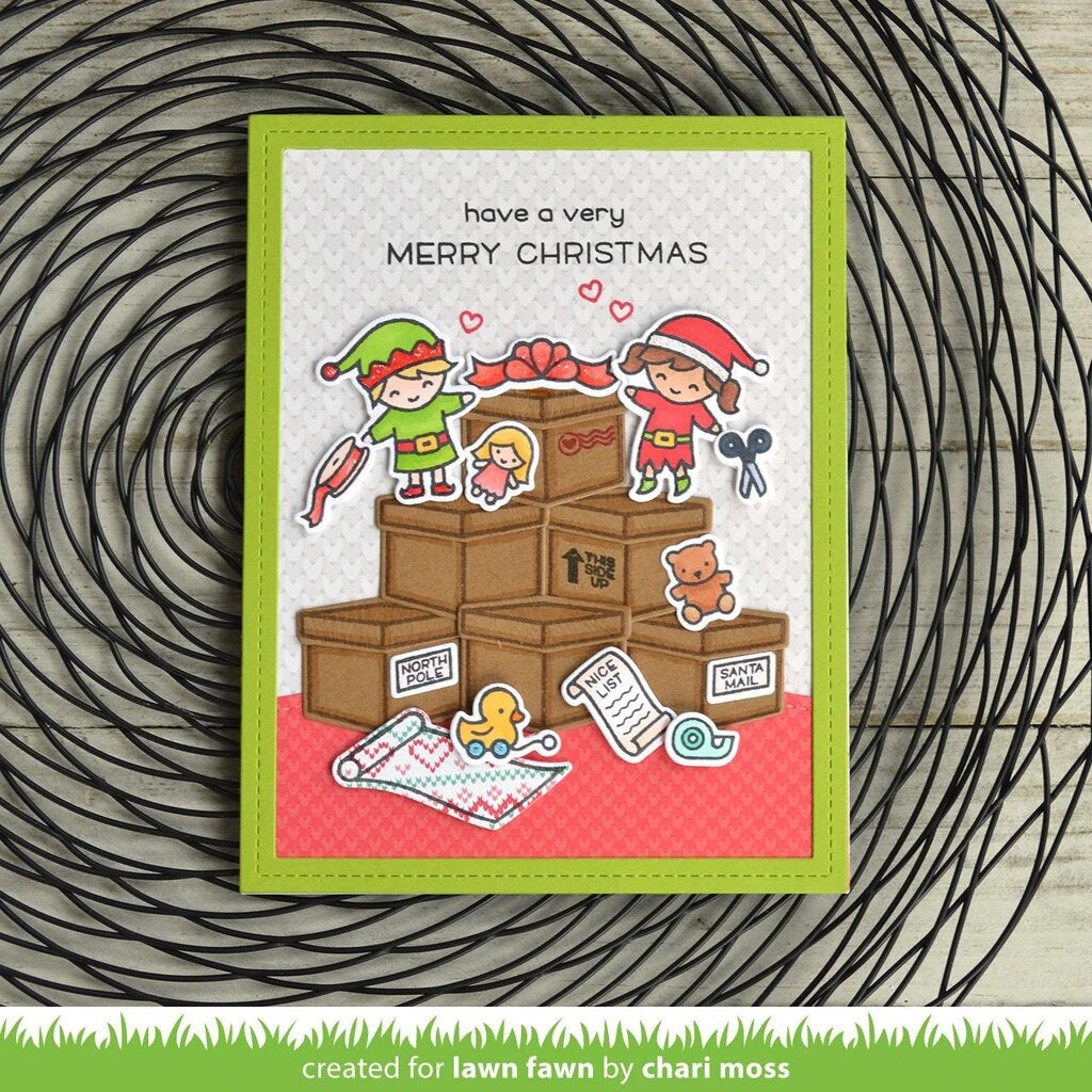 LAWN FAWN Sello y Suaje - Holiday Helpers