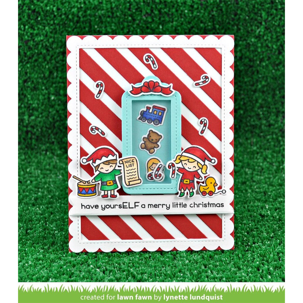 LAWN FAWN Sello y Suaje - Holiday Helpers