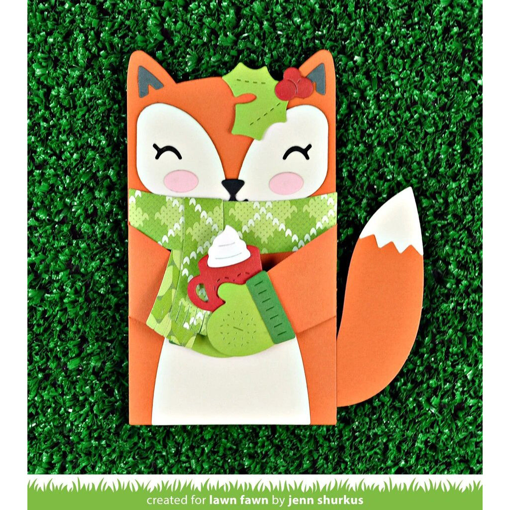 LAWN FAWN Suaje - Woodland Critter Huggers Winter Add-On
