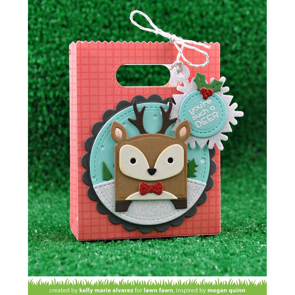 LAWN FAWN Suaje - Tiny Gift Box Deer Add-On
