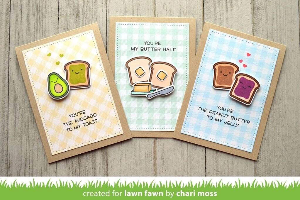 LAWN FAWN Sello - Let´s Toast