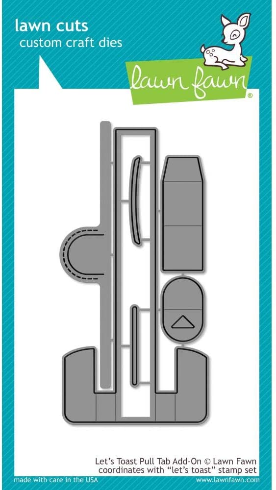 LAWN FAWN Suaje - Let´s Toast Pull Tab Add On