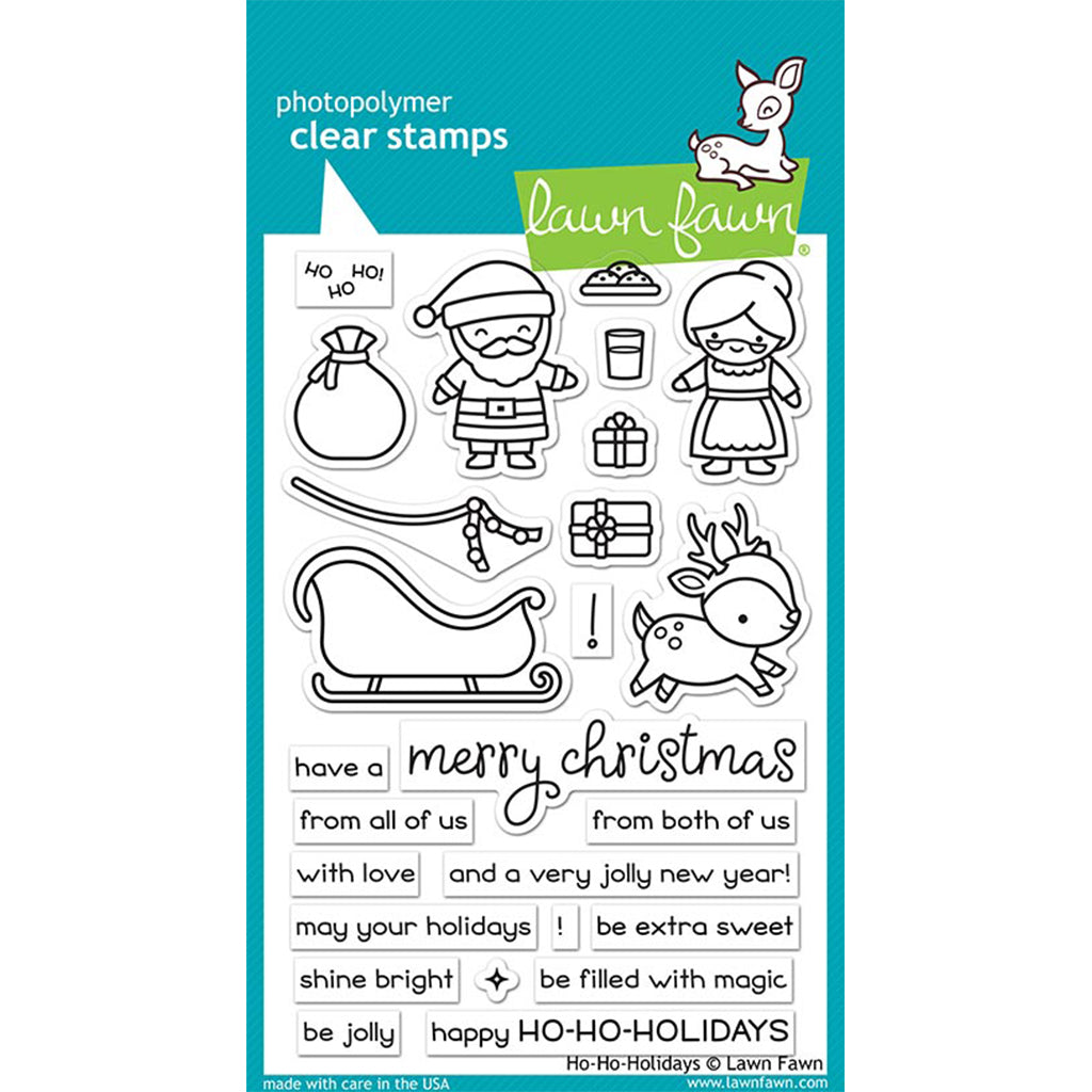 LAWN FAWN Sello - Ho-Ho-Holidays
