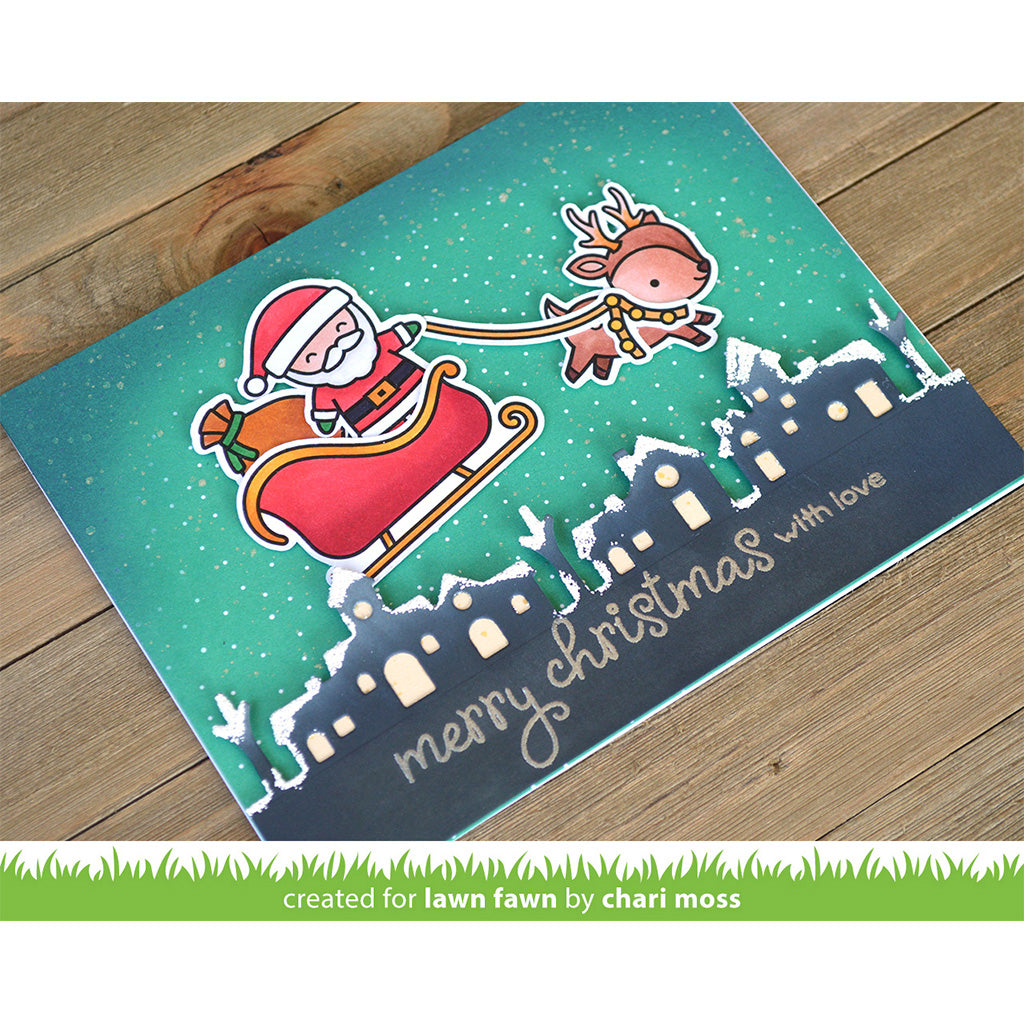 LAWN FAWN Sello - Ho-Ho-Holidays