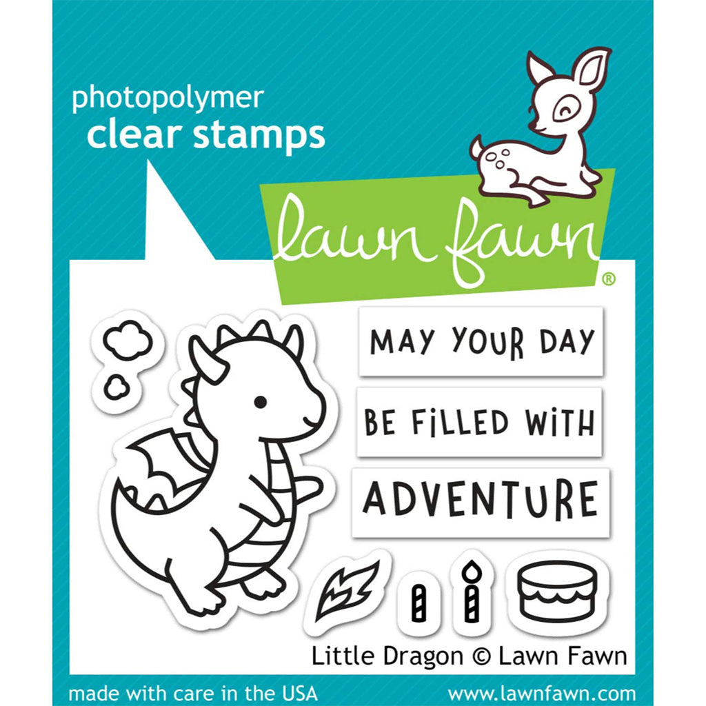 LAWN FAWN Sello - Little Dragon