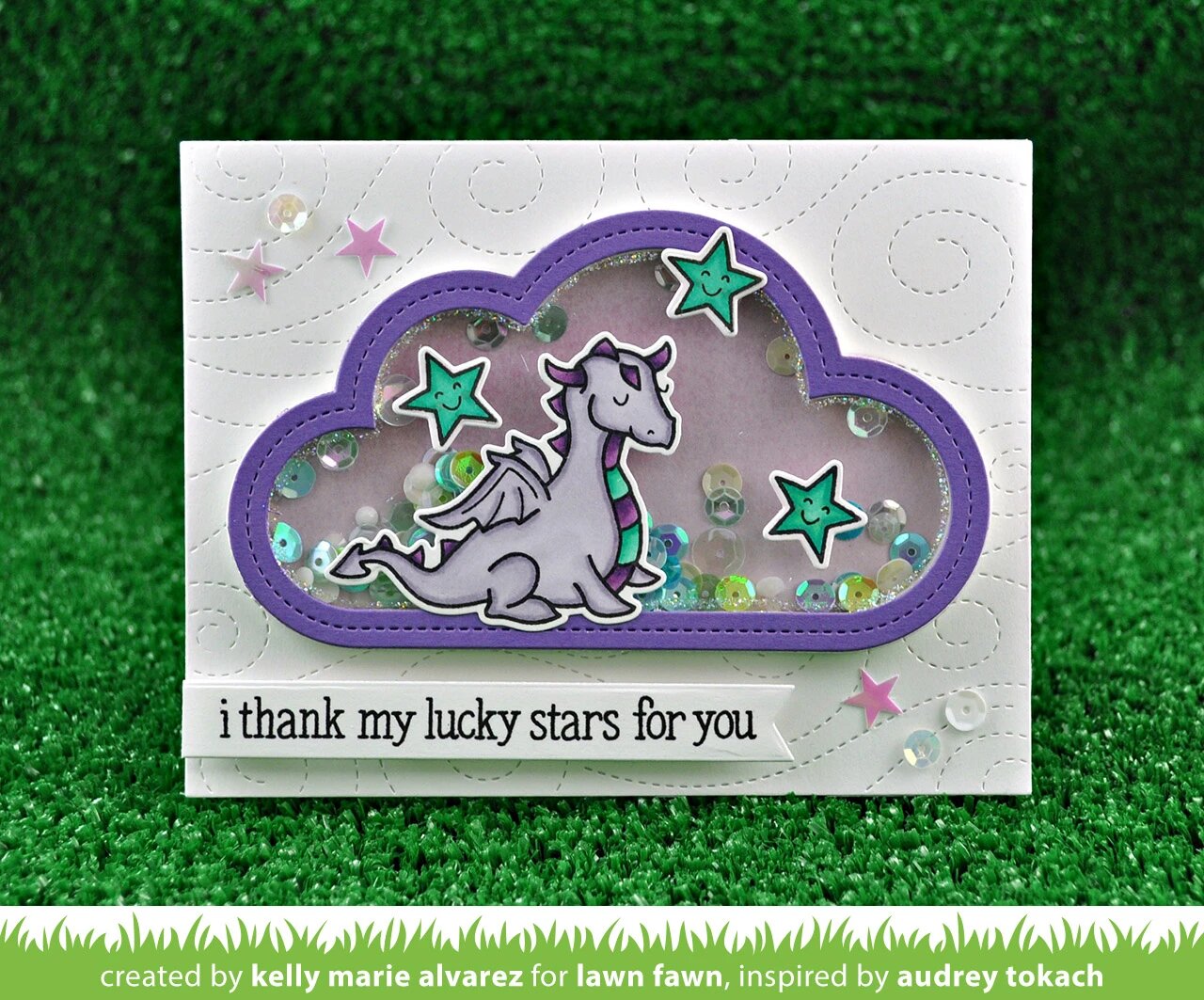 LAWN FAWN Sello - Critters ever after