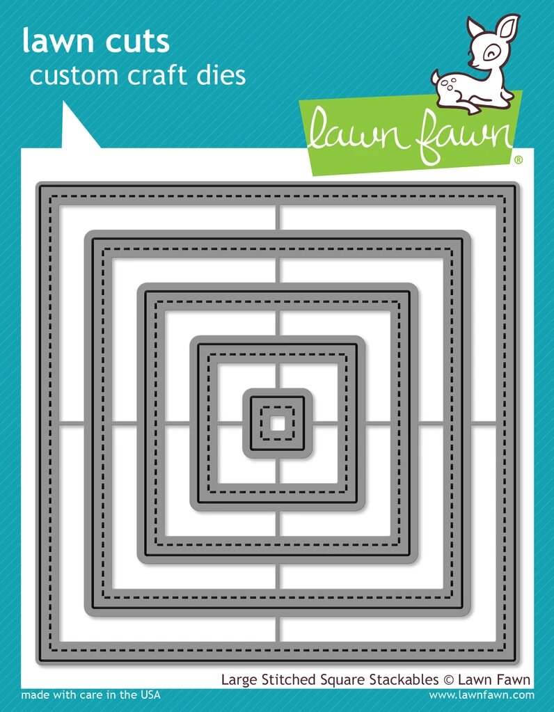 LAWN FAWN Suaje - Large Stitched Square