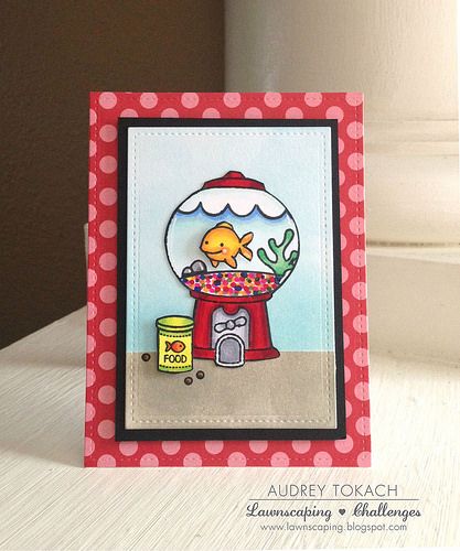 LAWN FAWN Sello - Fintastic Friends