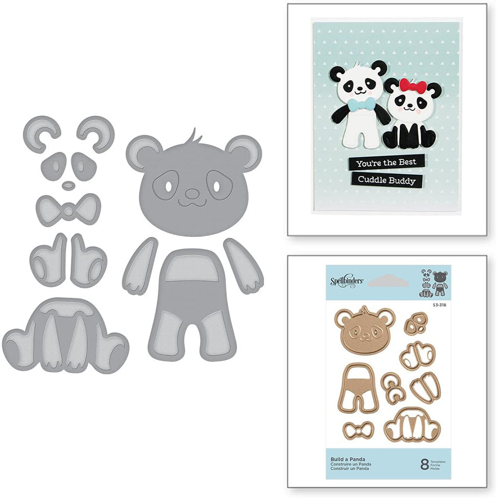 SPELLBINDERS Suaje - Build a Panda